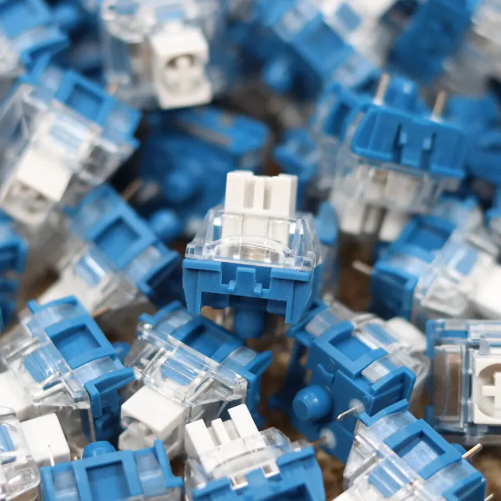 10/30 PCS TTC Speed Silver Keyswitch V2 Factory Fine Run Linear Switch Game Fast Axis 45gf Mechanical keyboard switch