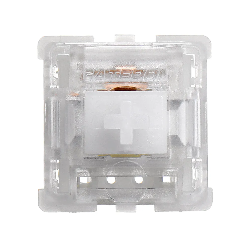 10PCS Pack 5 Pin Gateron Silent White Switch Mechanical Switch for Mechanical Gaming Keyboard