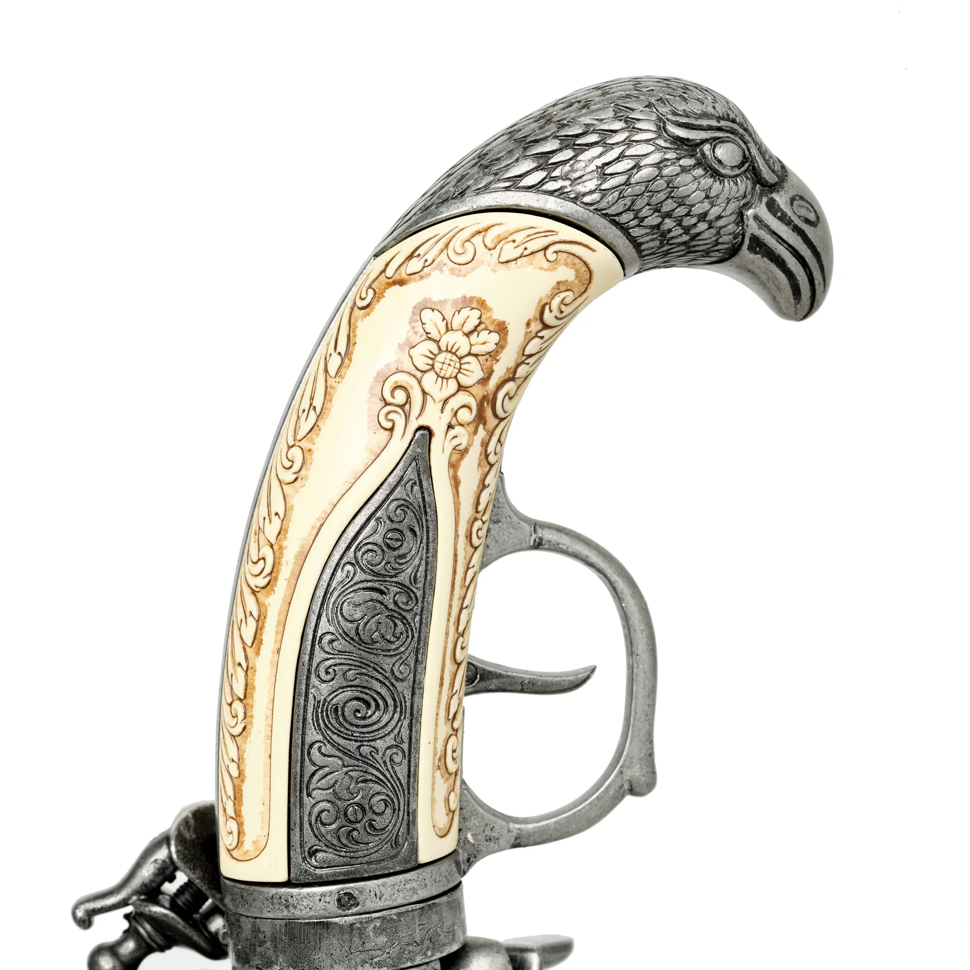 18th Century 3 Barrel Ausburg Pistol