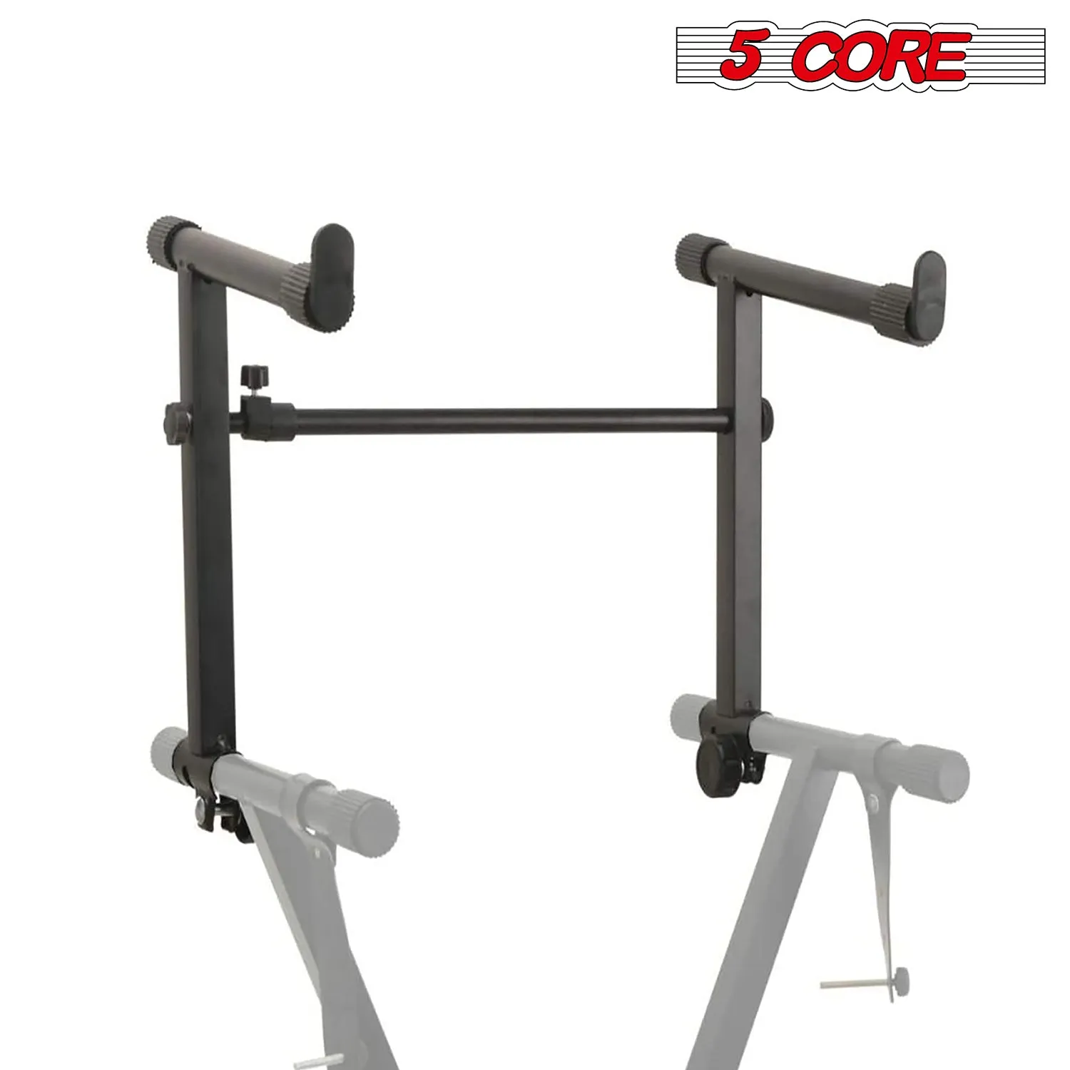 2 tier Keyboard Stand Adapter Adjustable Tier for X-Style Piano Stand