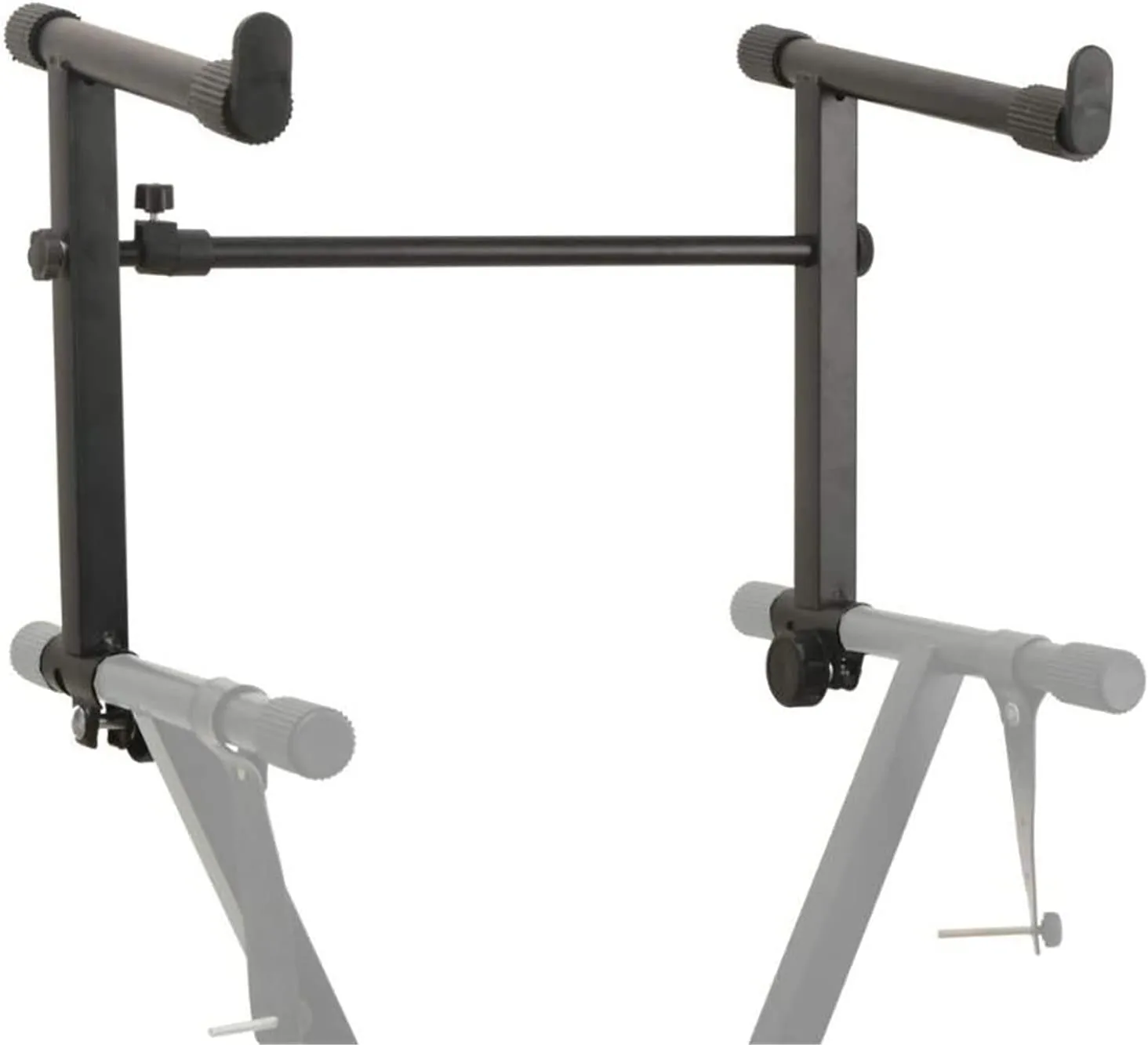 2 tier Keyboard Stand Adapter Adjustable Tier for X-Style Piano Stand