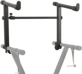 2 tier Keyboard Stand Adapter Adjustable Tier for X-Style Piano Stand