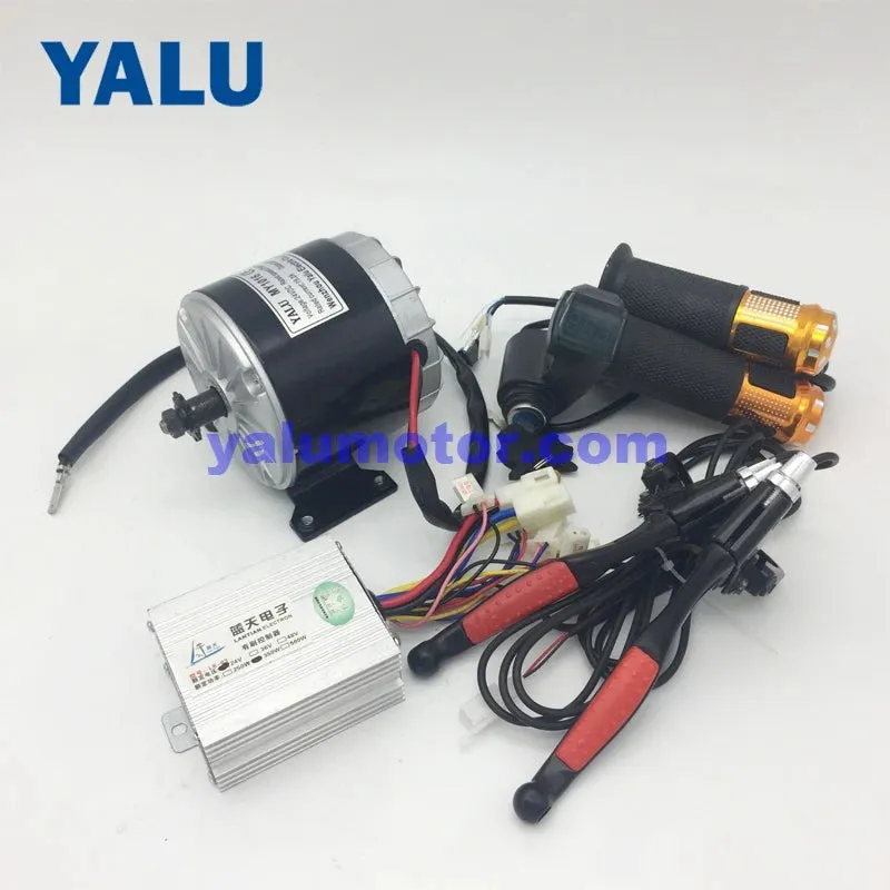 24V 350W Electric Bike DC Motor MY1016 Electric Bicycle Conversion Kit With Scooter Digital Throttle Battery Indicator Ebike Kit