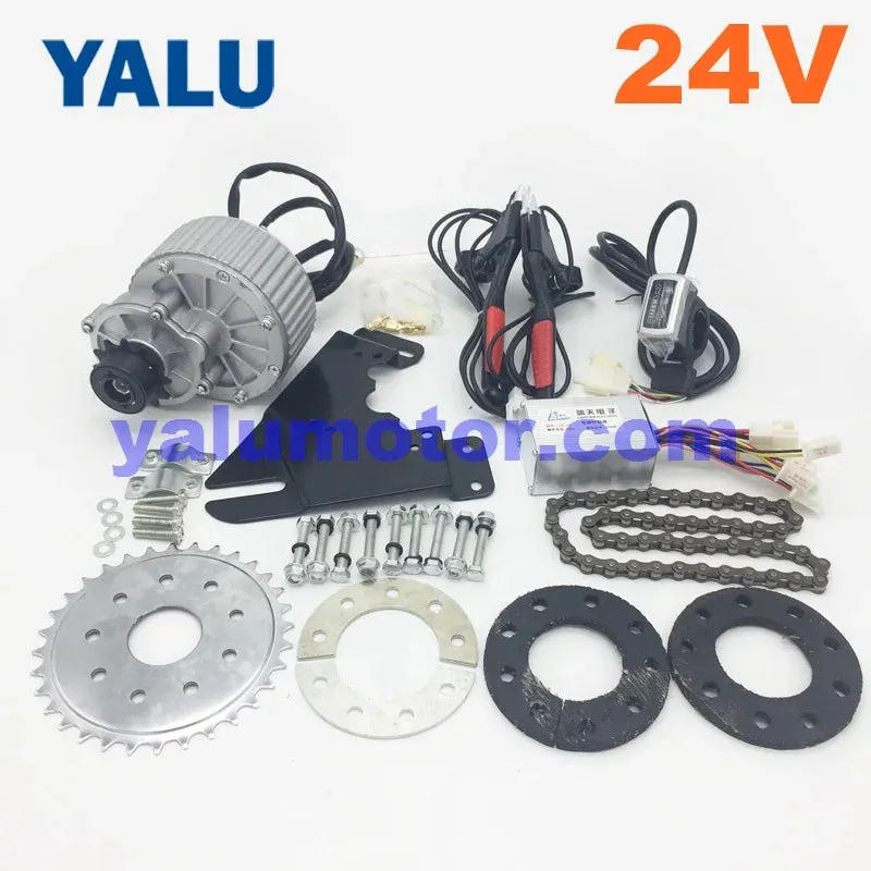 24V36V 250W L eft Side Drive Faster Geared Ebike Motor Kit with 12T Left Freewheel MY1018 Unitemotor Rare Earth DC Bicycle Motor