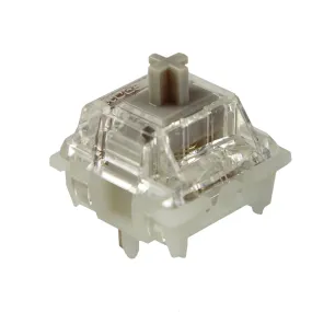 30 Pcs Gateron Baby Racoon Switch Linear 5pin Pre-lubed Switches 55g POM Material for Hot Swappable Mechanical Keyboard