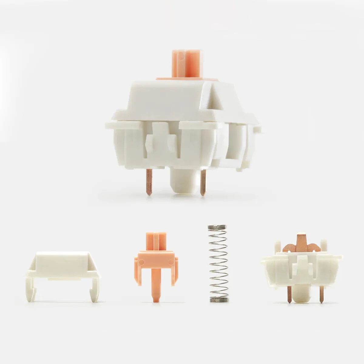 30/60 Pcs Holy Panda Switch Mechanical Keyboard Tactile Switch 3 Pin 55g POM Axis Custom Keyboard Switches Hot Plug DIY GK61 TK75