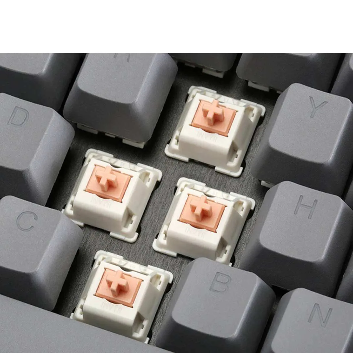 30/60 Pcs Holy Panda Switch Mechanical Keyboard Tactile Switch 3 Pin 55g POM Axis Custom Keyboard Switches Hot Plug DIY GK61 TK75