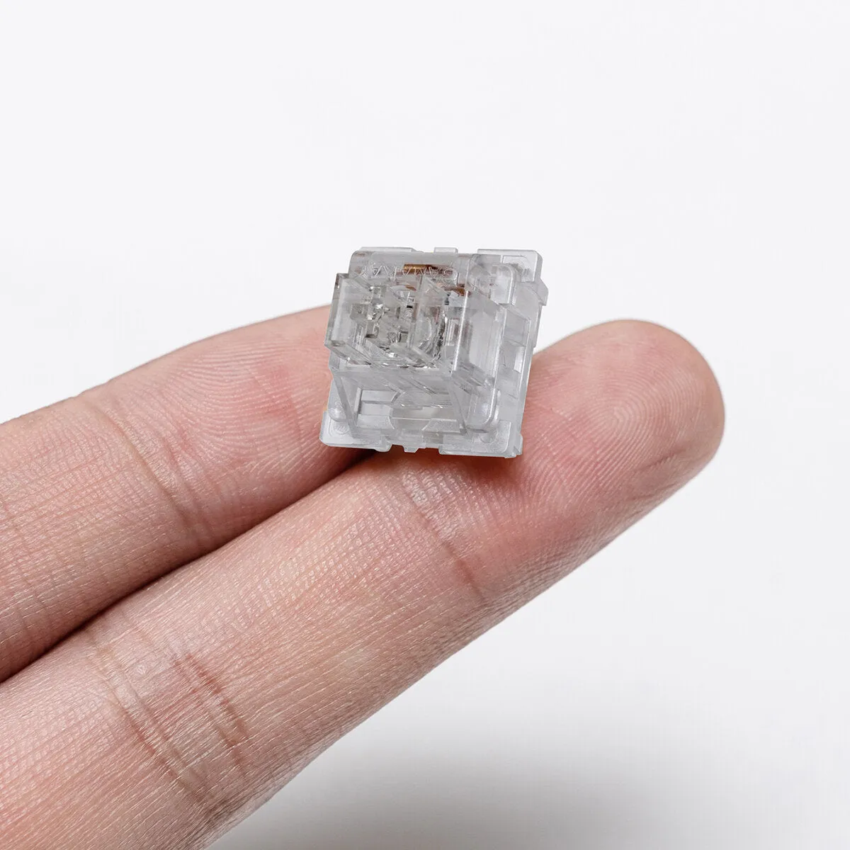 35Pcs GAMAKAY Crystal Mechanical Switch 3-Pin Prelubricate Linear Switch for DIY Mechanical Gaming Keyboard