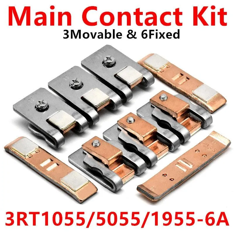 3RT1955-6A Main Contact Kit For Motor Contactor 3RT1055 3RT5055 AC Contactor Replacement