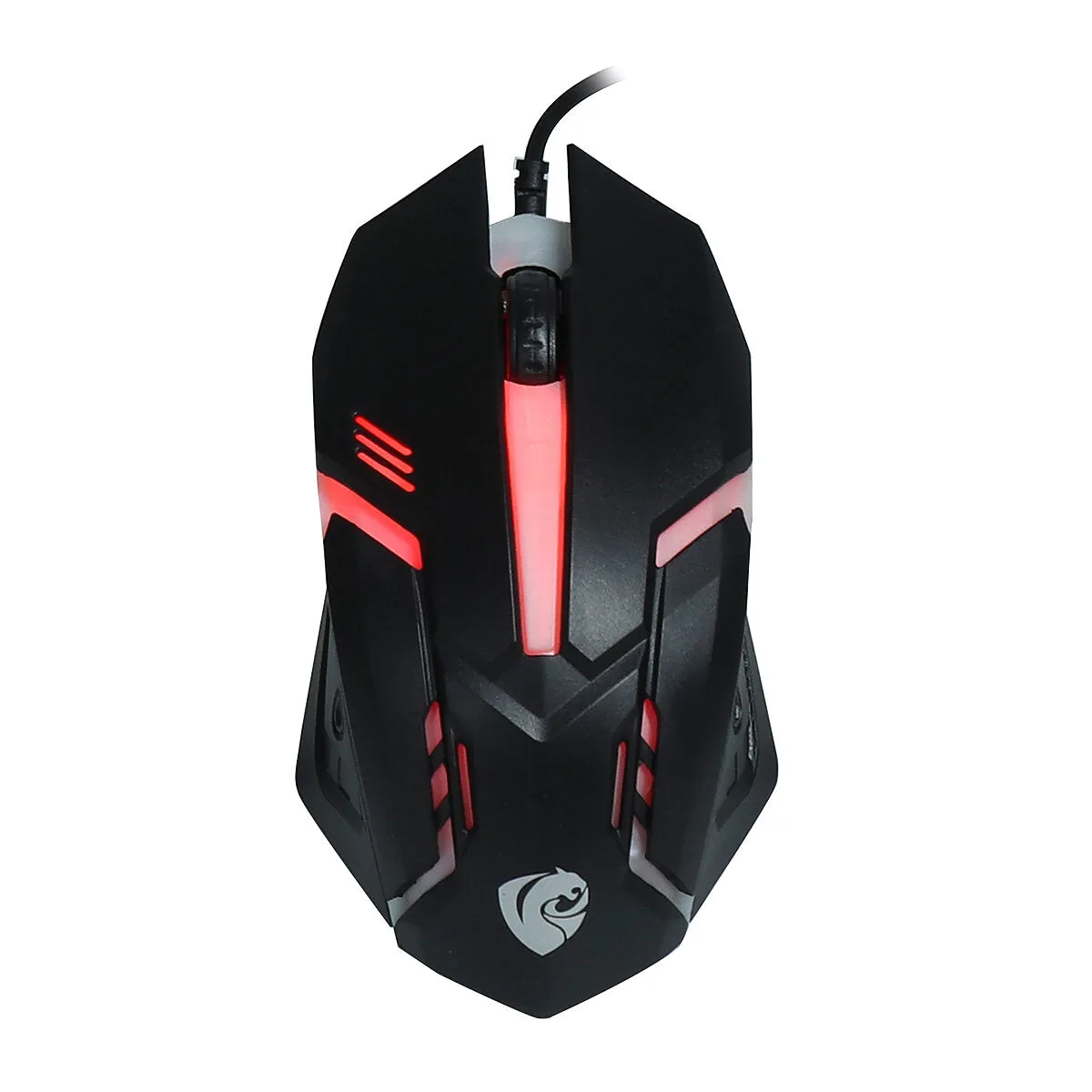 4Pcs Gaming Devices Set 104 Keys LED Backlit Waterproof Gaming Keyboard Ergonomic Mouse 3.5mm Wired Headset Anti-slip Mouse Pad Combo