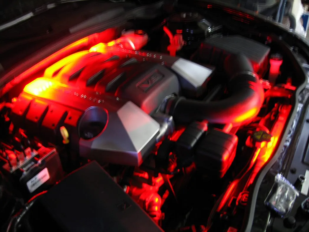 5th Generation Camaro Remote Control Under Hood Engine Bay LED Lighting Kit
