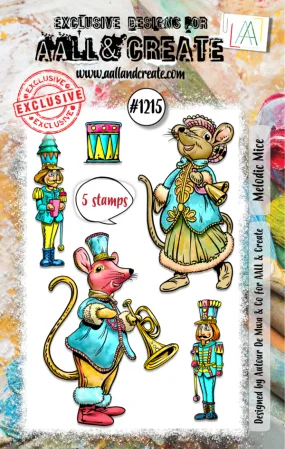 AALL & Create-  –– Melodic Mice  Stamp A7 (Copy)