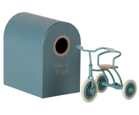 Abri à tricycle, Mouse  | Petrol blue