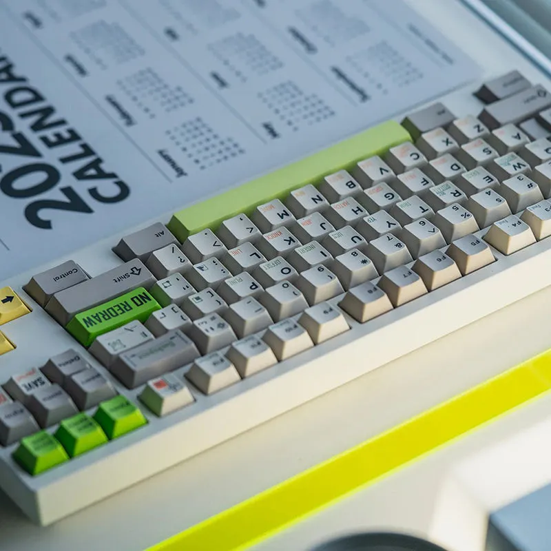 ACGAM CAD NO REDRAW Cherry Profile Keycaps Set 166 Keys
