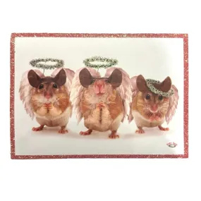 Angel Mouse Light Up Greeting Card