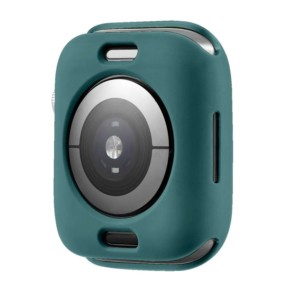 Apple Watch (41mm) candy color button TPU cover - Green / Red