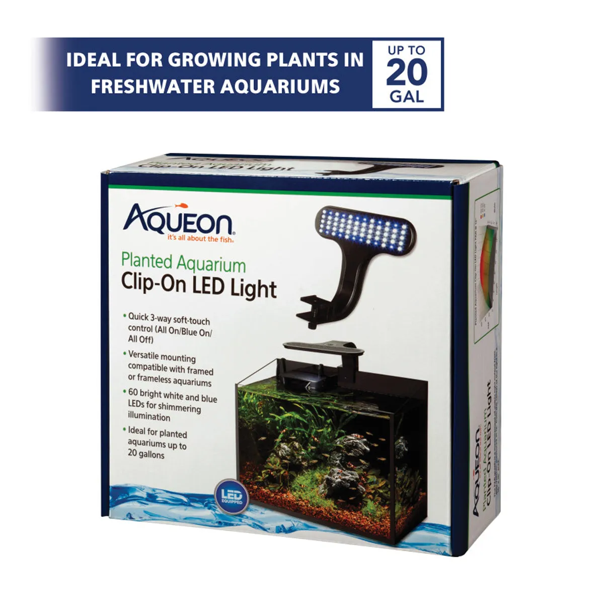 Aqueon Planted Aquarium Clip-On LED Light