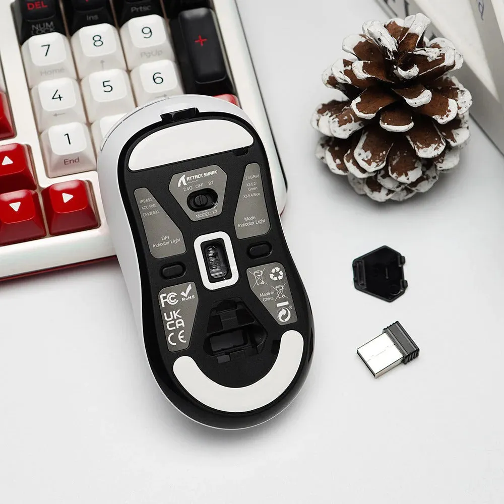 ATTACK SHARK X3/X3 PRO Three Mode Mouse