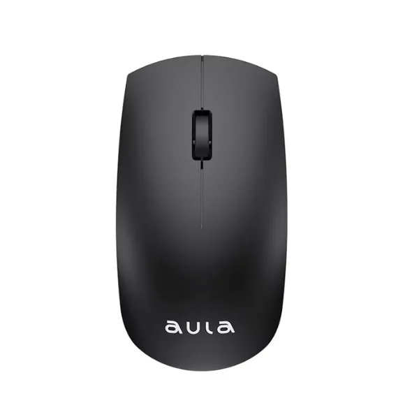 Aula AM201 2.4GHz Wireless Mouse Black Wireless Mice Wireless Mouse Ergonomic Design