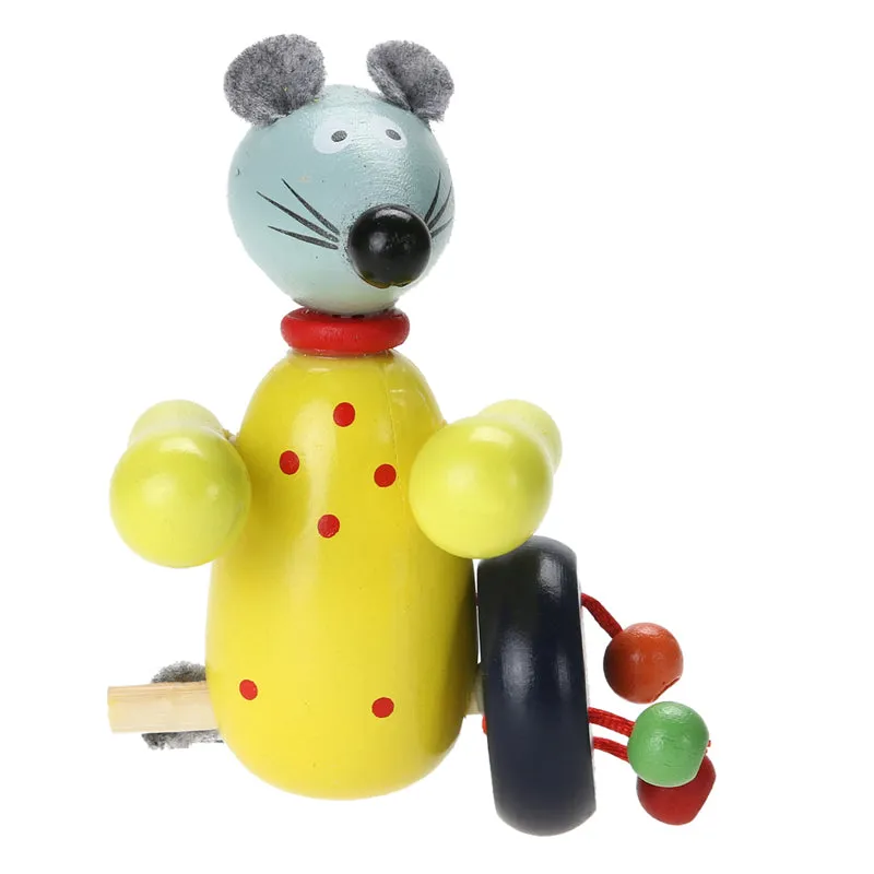 Baby Wooden Mice Trolley
