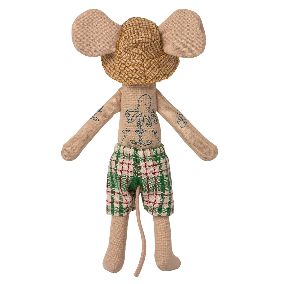 Beach mice, dad in Cabin de Plage