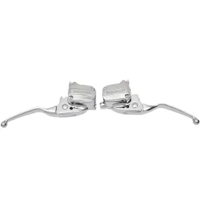 Brake/Hydraulic Clutch Controls Kit - Chrome - 2017-20 Harley-Davidson FLHT/FLHX/FLHR