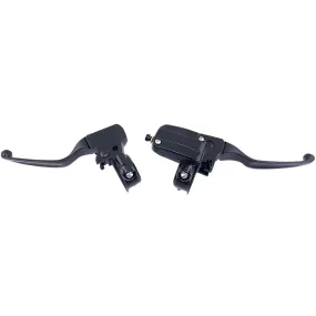 Brake/Mechanical Clutch Controls Kit - Black - 1999-07 Harley-Davidson FLT/FLHT