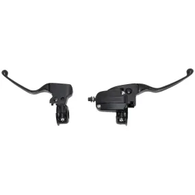 Brake/Mechanical Clutch Controls Kit - Black - 1999-2007 Harley-Davidson FLT/FLHX/FLHT/FLTR/FLHR