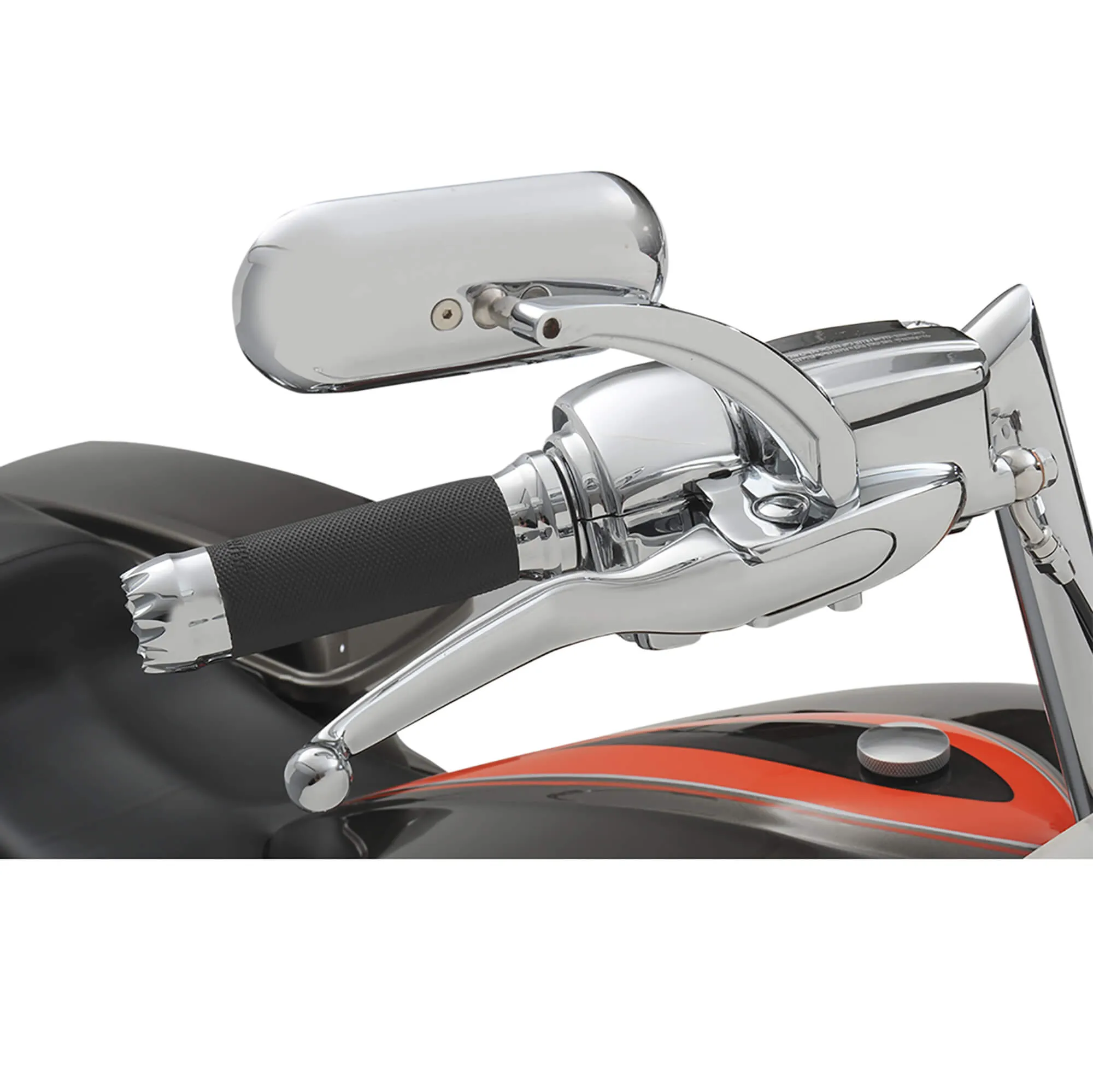 Brake/Mechanical Clutch Controls Kit - Chrome - 2008-13 Harley-Davidson FLHX/FLHT/FLTR/FLHR