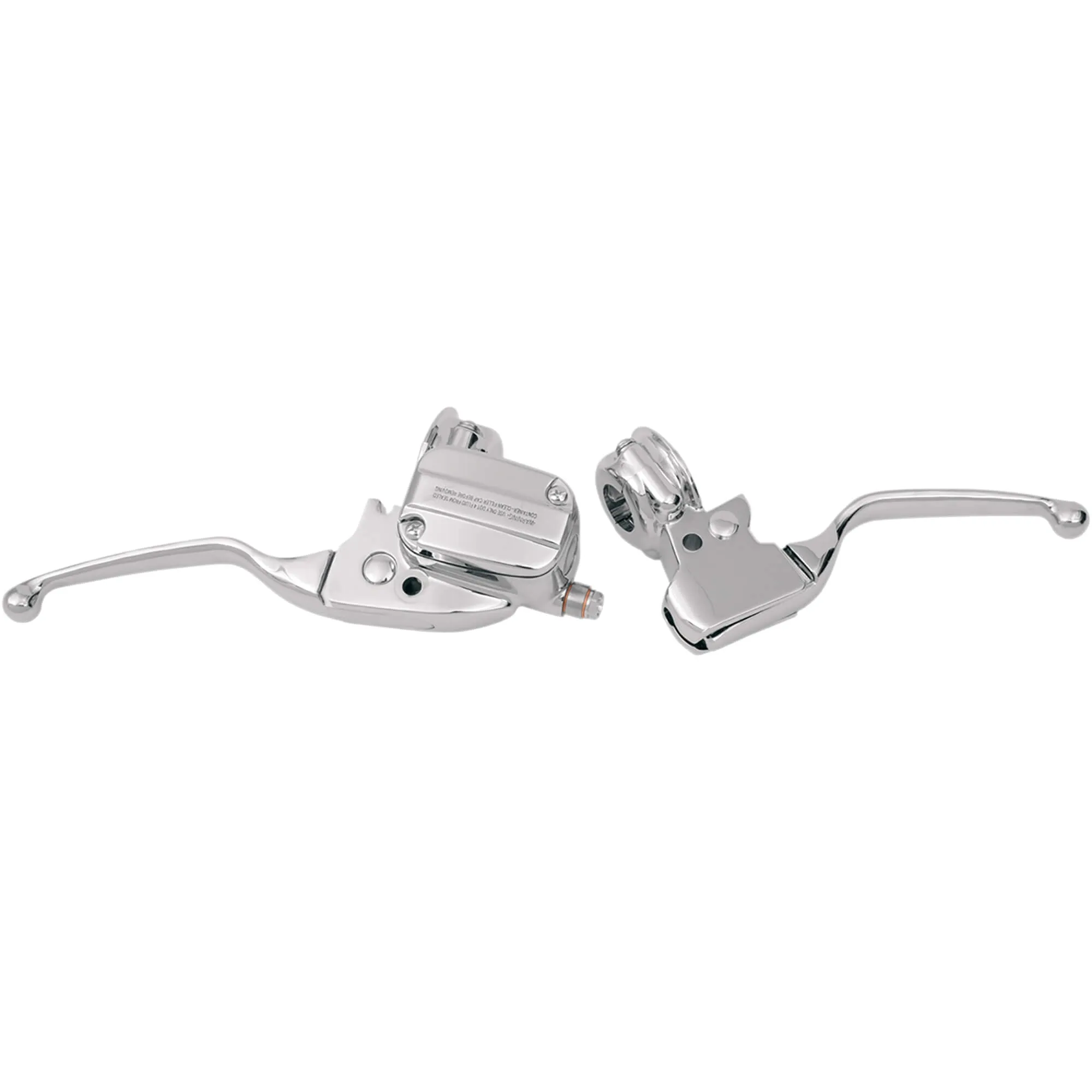 Brake/Mechanical Clutch Controls Kit - Chrome - 2008-13 Harley-Davidson FLHX/FLHT/FLTR/FLHR