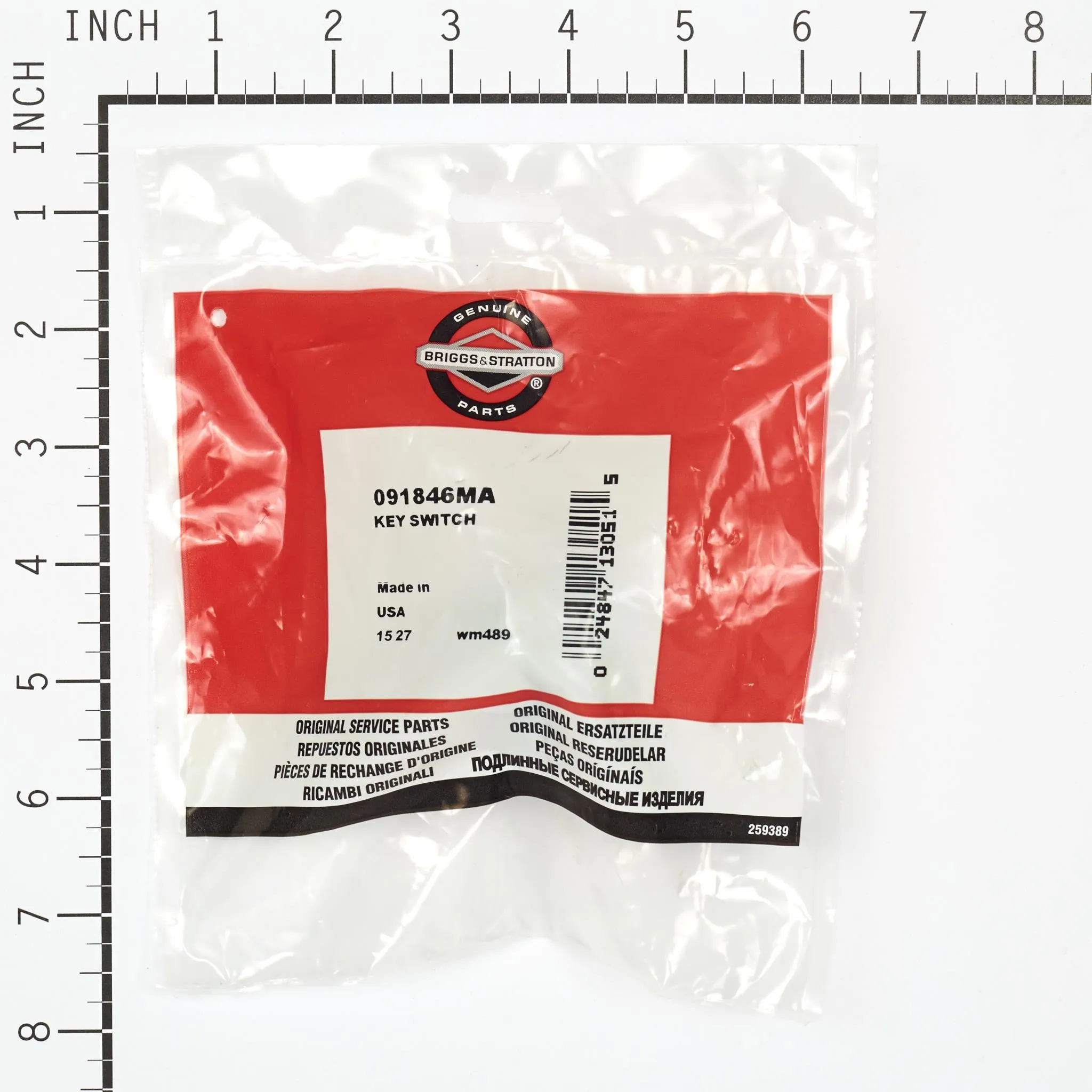 Briggs and Stratton 91846MA Key Switch