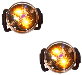 BUTTON BLINKY SIDE LIGHT SET, AMBER