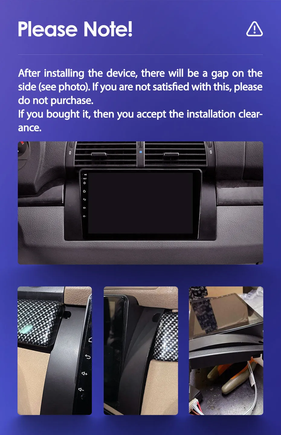 Car Dealz Elite 4G Data Model 10.2" Android 12.0 For BMW X5 E39 E53 1999 - 2006 In Dash Plus OEM Fascia