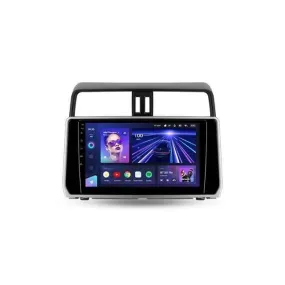 Car Dealz Elite 4G Data Model 10.2" Android 12.0 For Toyota Land Cruiser Prado 150 2017 - 2018 In Dash Plus OEM Fascia