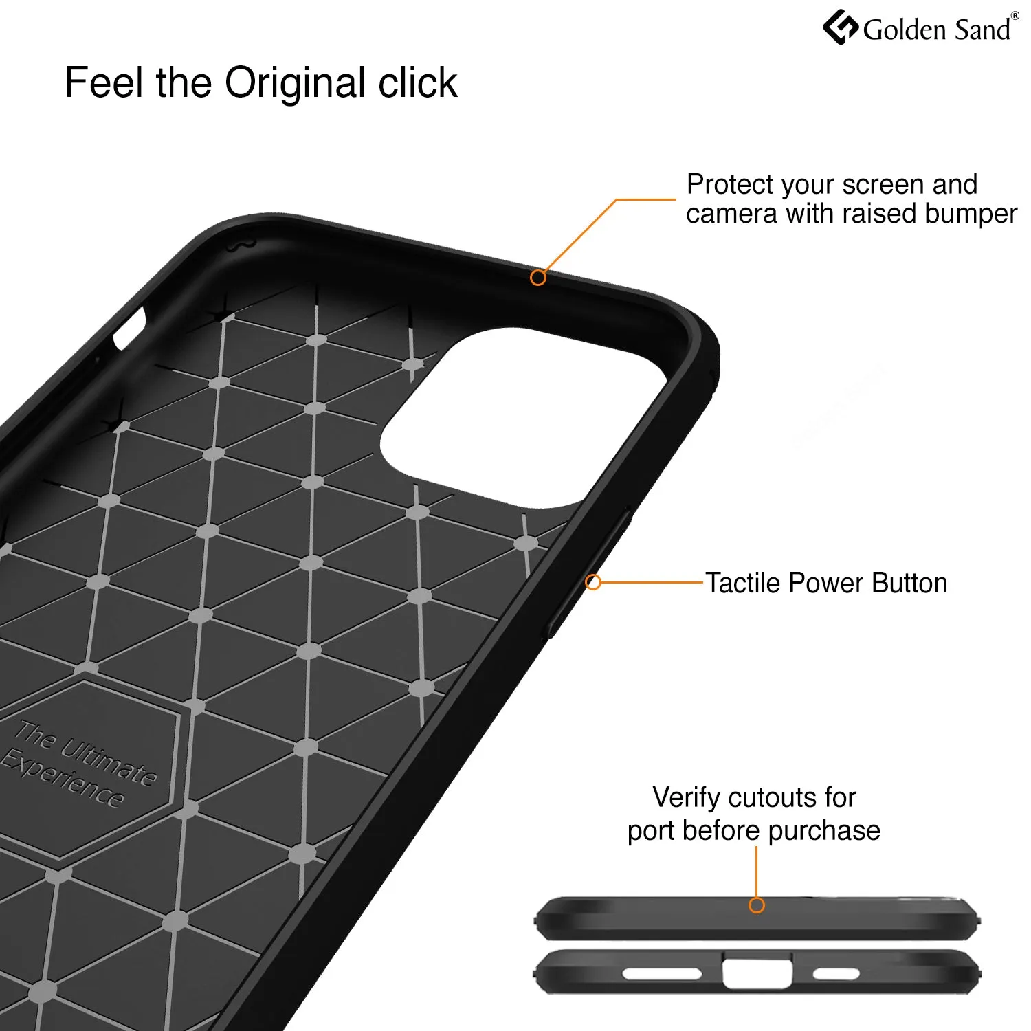 Carbon Fibre Series Shockproof Armor Back Cover for Apple iPhone 11 Pro 5.8 inch, Black
