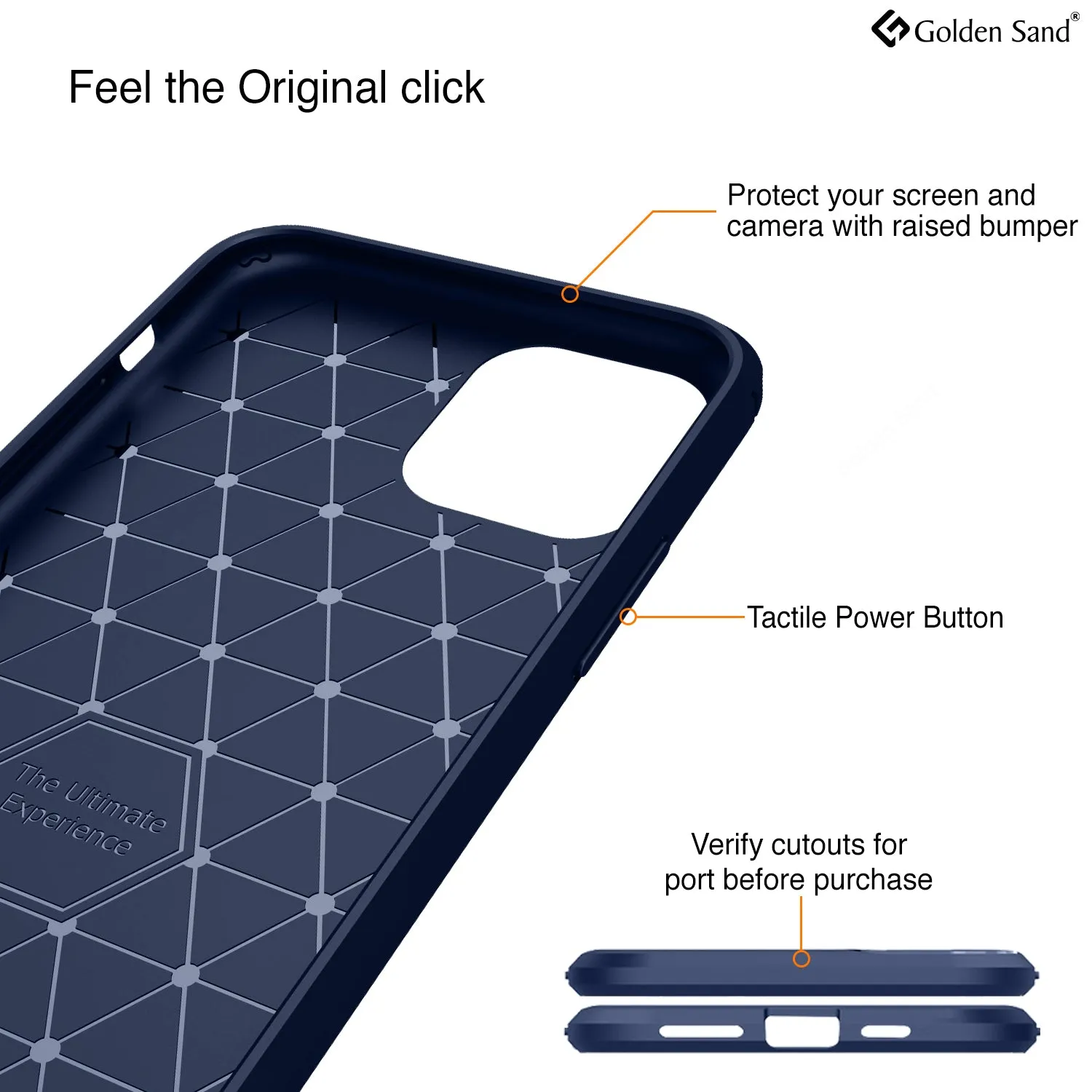 Carbon Fibre Series Shockproof Armor Back Cover for Apple iPhone 11 Pro 5.8 inch, Blue