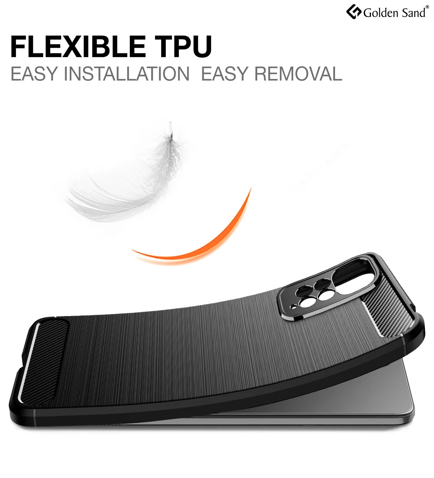 Carbon Fibre Series Shockproof Armor Back Cover for Redmi Note 11 Pro 4G, Redmi Note 11 Pro  Plus 5G, 6.67 inch, Black