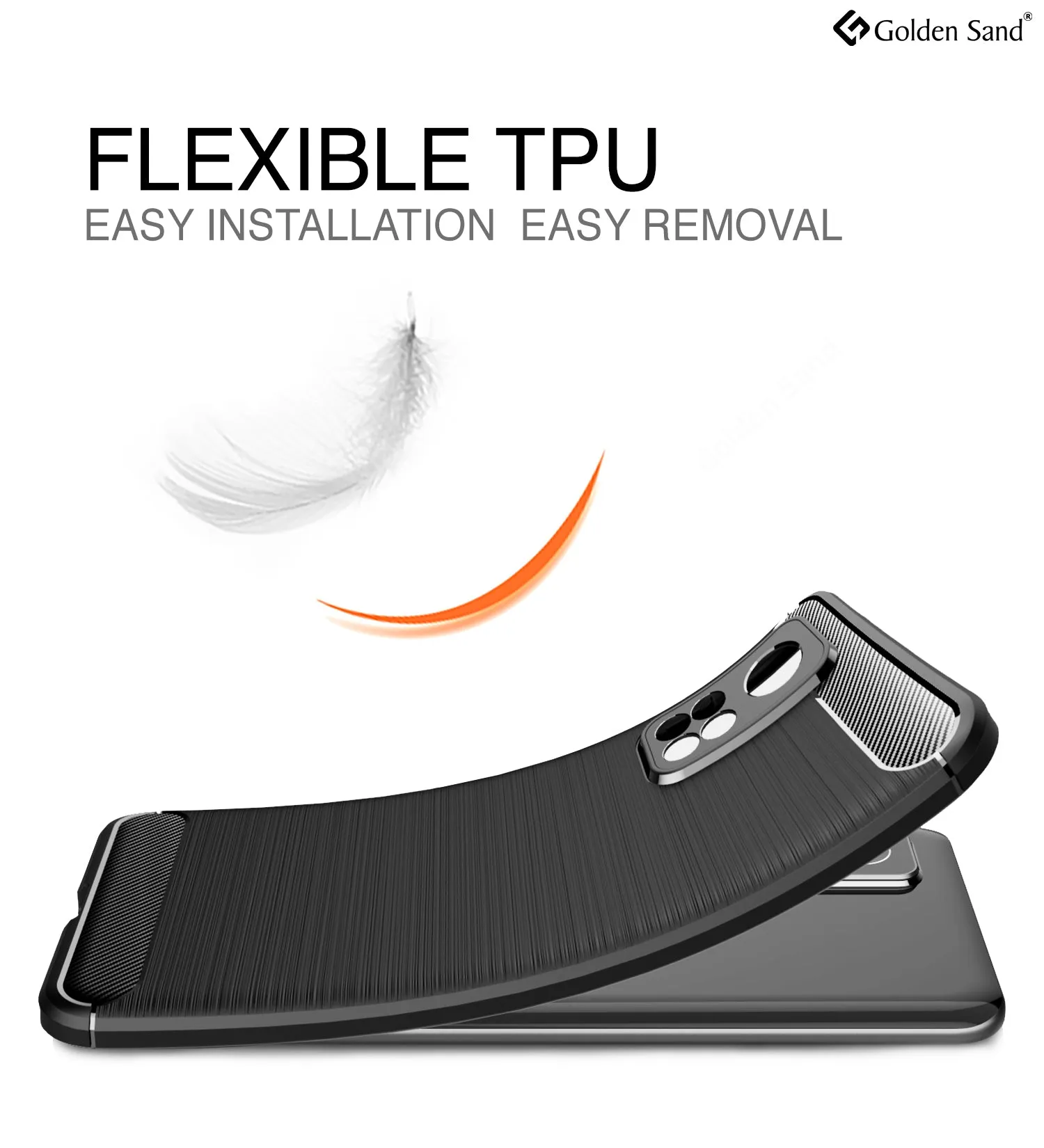 Carbon Fibre Series Shockproof Armor Back Cover for Xiaomi Mi 10T Pro, Mi10T, Black