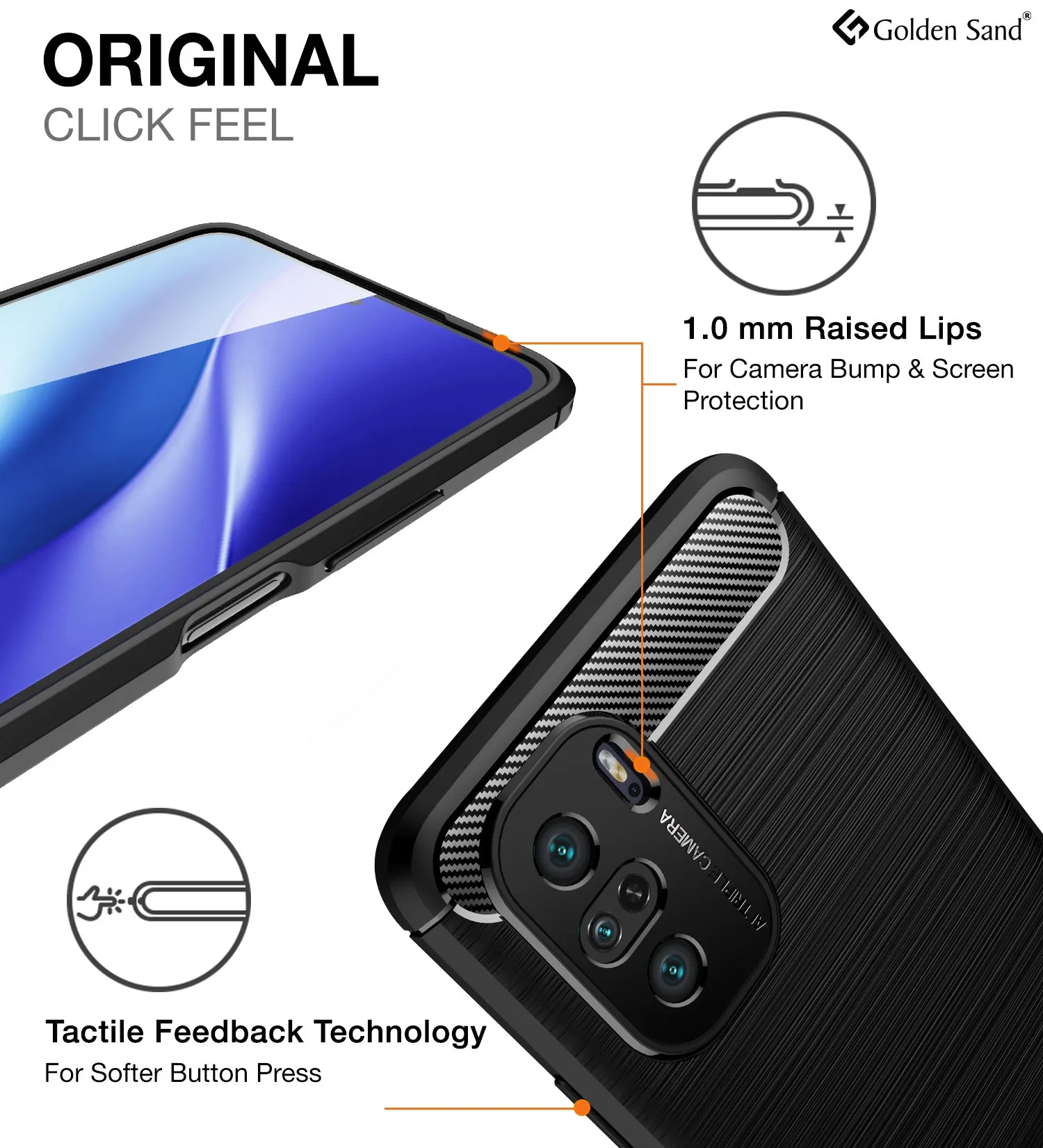 Carbon Fibre Series Shockproof Armor Back Cover for Xiaomi Mi 11X 5G, Xiaomi Mi 11X Pro 5G, 6.67 inch, Black