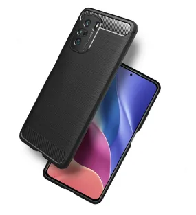 Carbon Fibre Series Shockproof Armor Back Cover for Xiaomi Mi 11X 5G, Xiaomi Mi 11X Pro 5G, 6.67 inch, Black