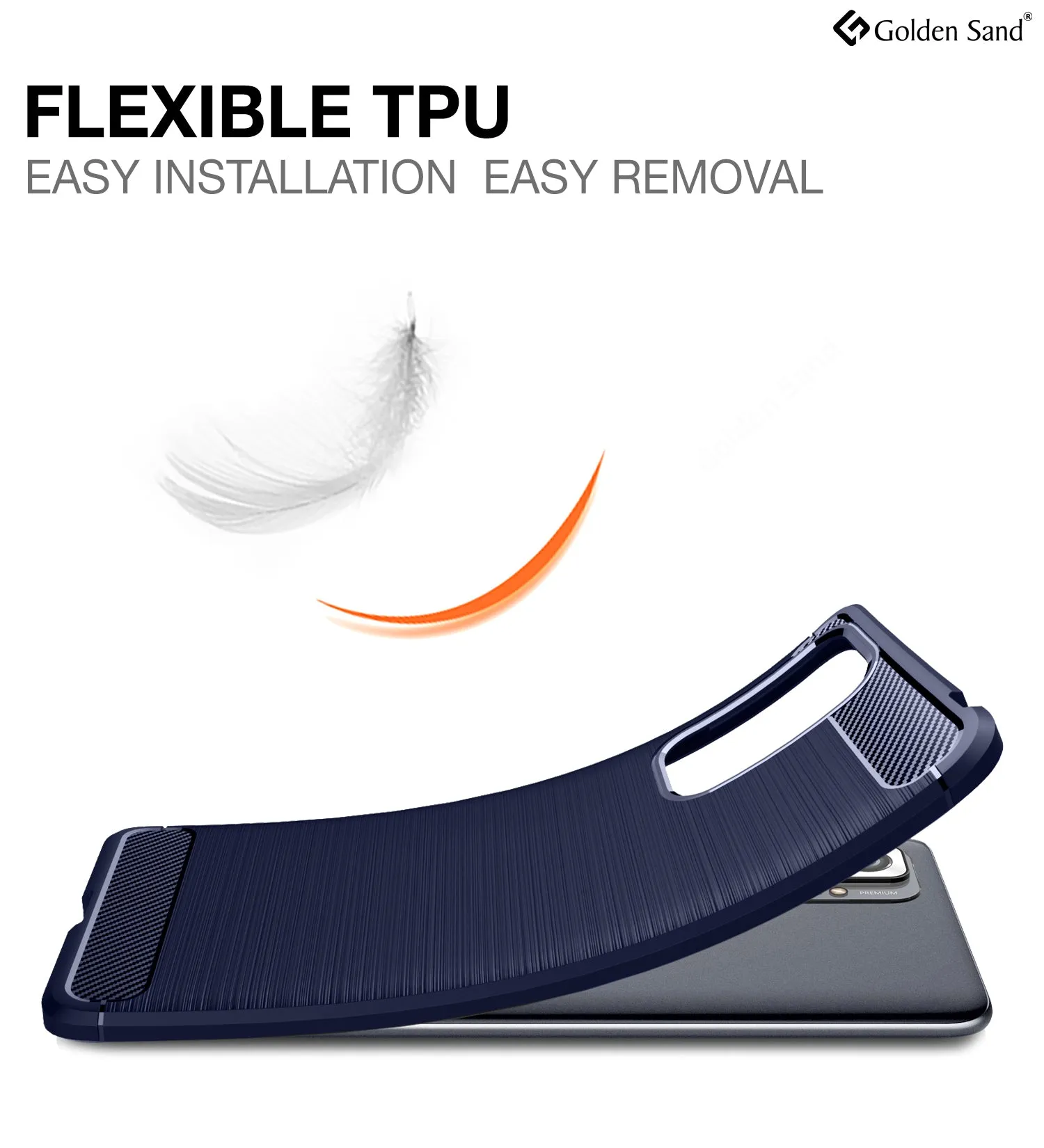 Carbon Fibre Series Shockproof Armor Back Cover for Xiaomi Redmi Note 10 Pro, Xiaomi Redmi Note 10 Pro Max, 6.67 inch, Blue