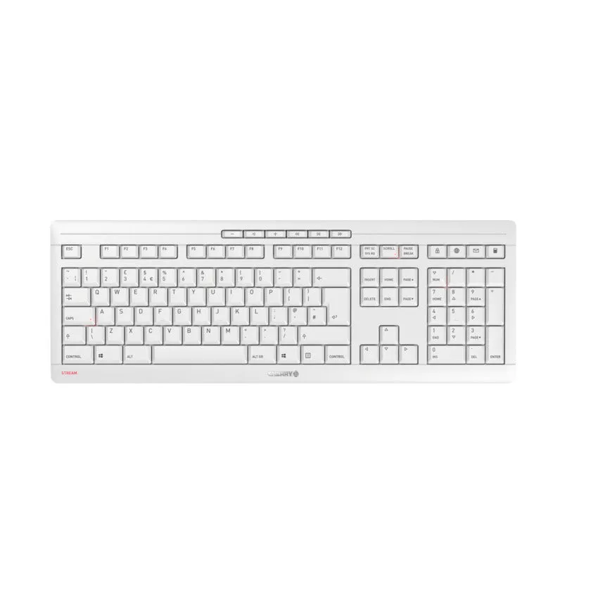 CHERRY STREAM Desktop Recharge Wireless Keyboard and Mouse Set