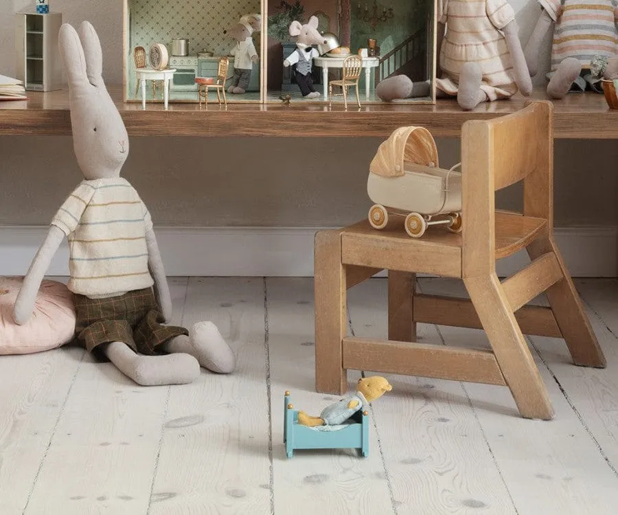 Cradle, Baby Mouse - Blue