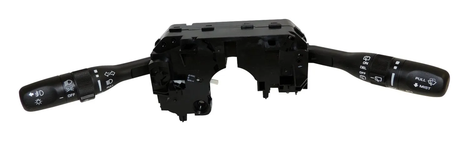 Crown Automotive Jeep Replacement 56010126AH Multifunction Switch; Fits Vehicles w/Fog Lamps;