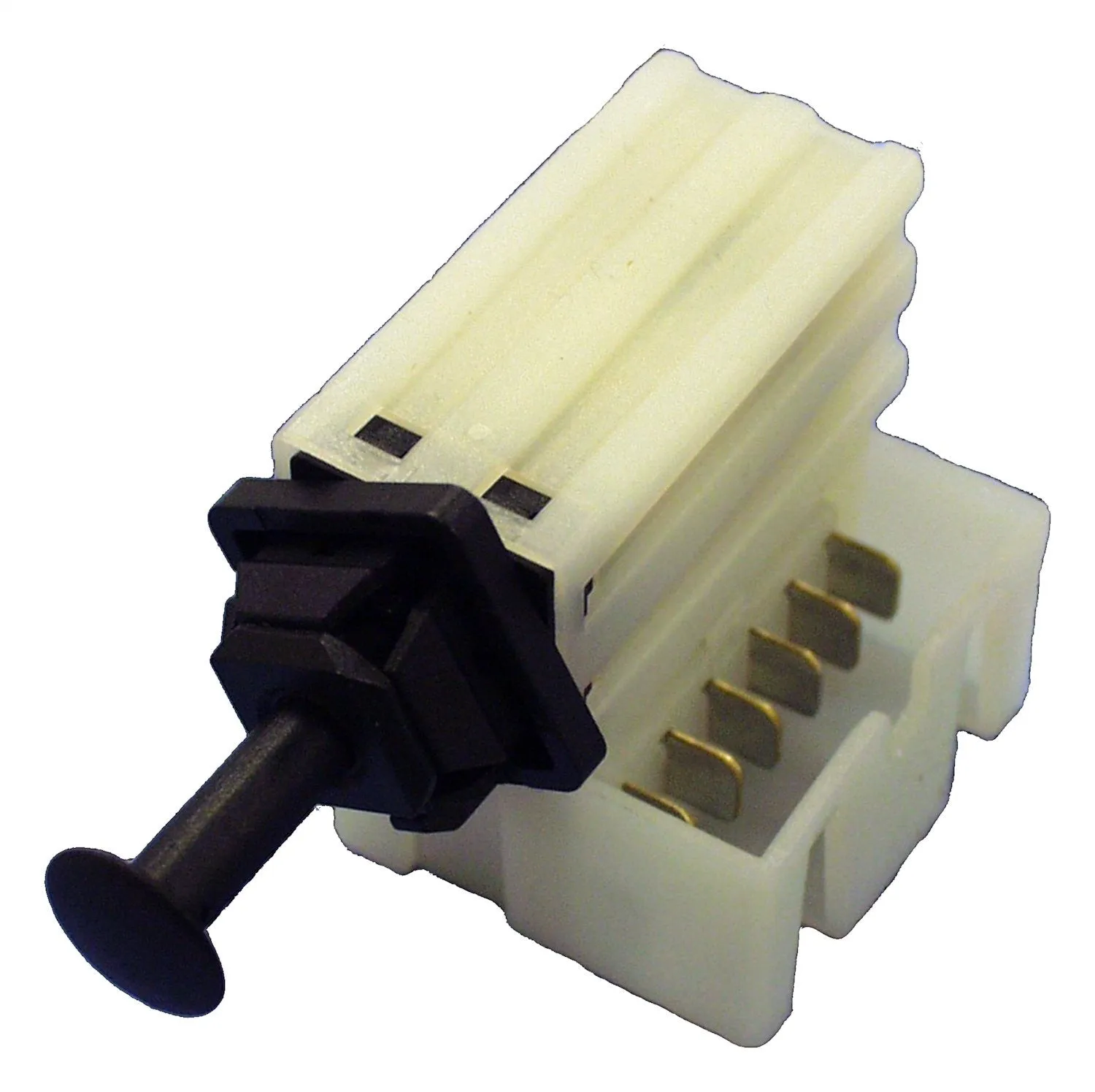 Crown Automotive Jeep Replacement 56042023 Brake Light Switch; Black/White; Metal; Plastic;