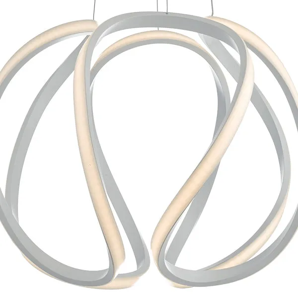 Dar Alonsa LED Pendant White Large