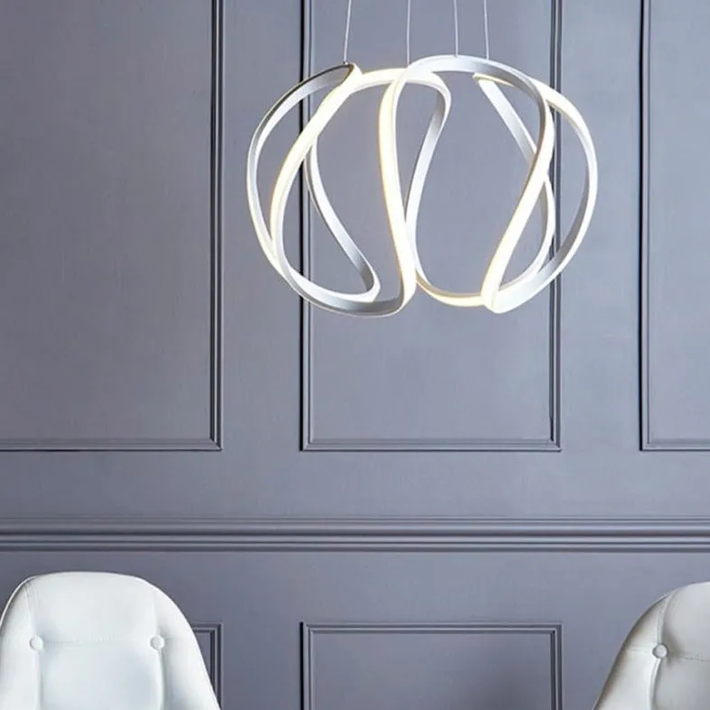 Dar Alonsa LED Pendant White Large