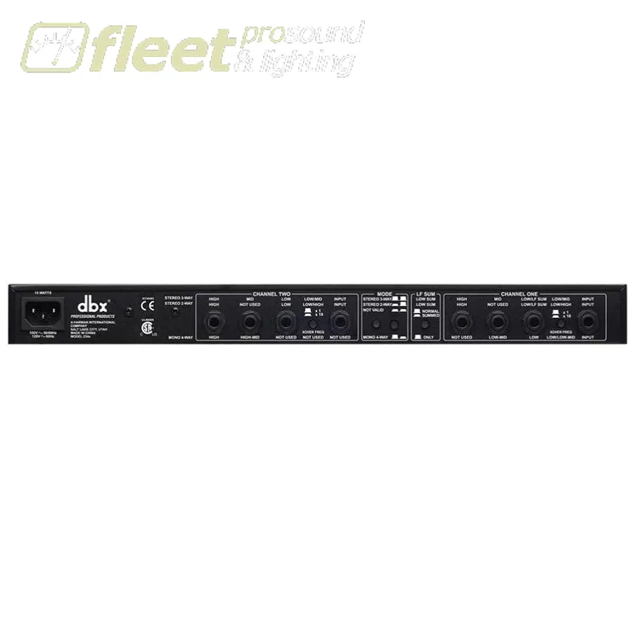 DBX Stereo 2/3 Way Mono 4-Way Crossover 234S