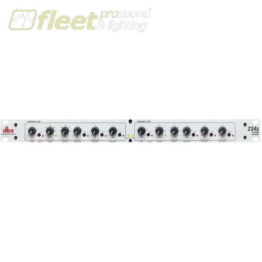 DBX Stereo 2/3 Way Mono 4-Way Crossover 234S