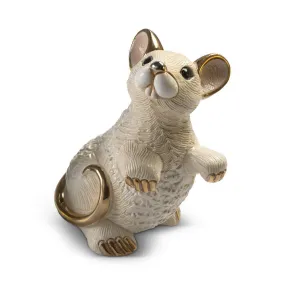 DE ROSA WHITE RAT Figurine